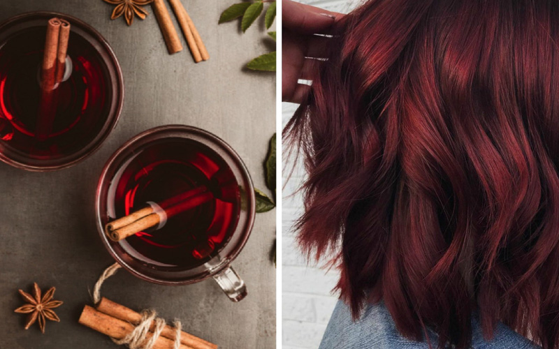 Tóc màu đỏ rượu vang phai ra màu gì Có cần tẩy tóc không  ALONGWALKER