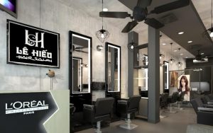 Lê Hiếu là một trong các tiệm cắt tóc đẹp ở TPHCM luôn đi cùng các brand lớn