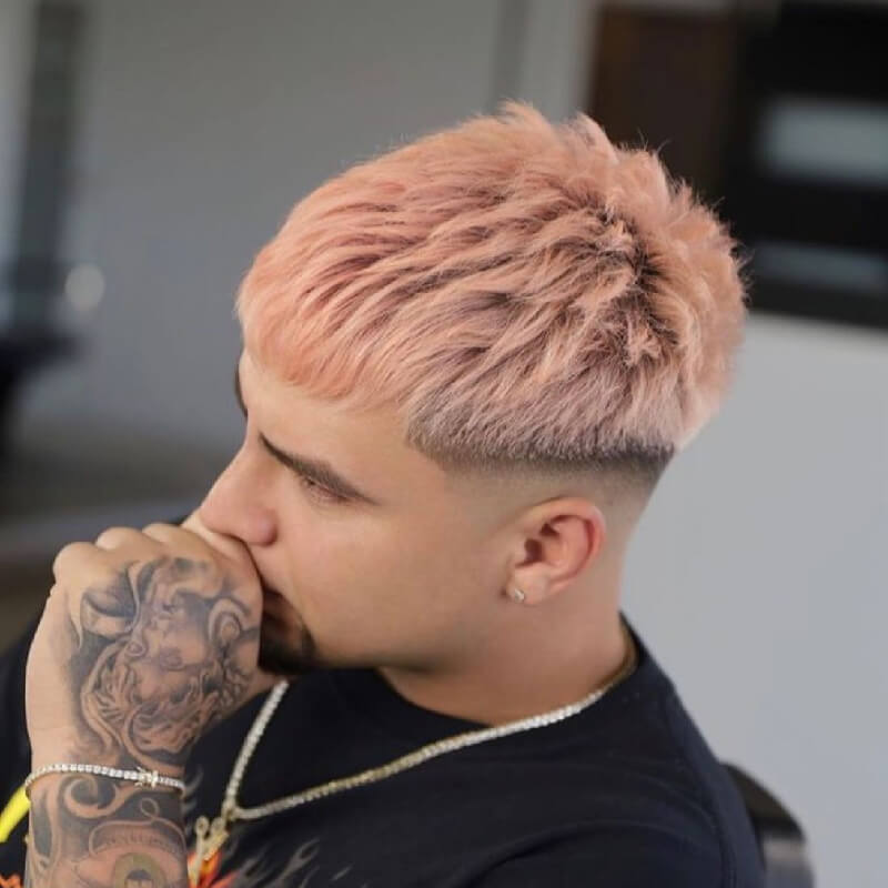 Top 12+ tóc màu hồng khói nam đẹp và thời thượng nhất
