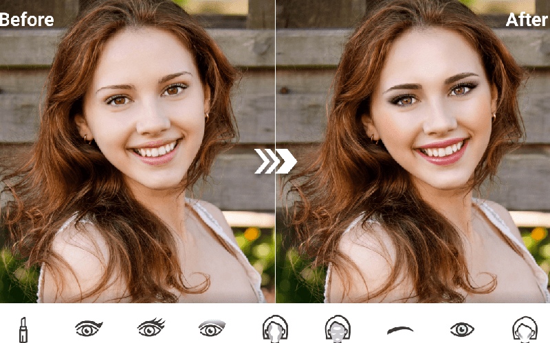 Makeup Photo Editor là ứng dụng biên tập trang điểm hàng đầu hiện nay